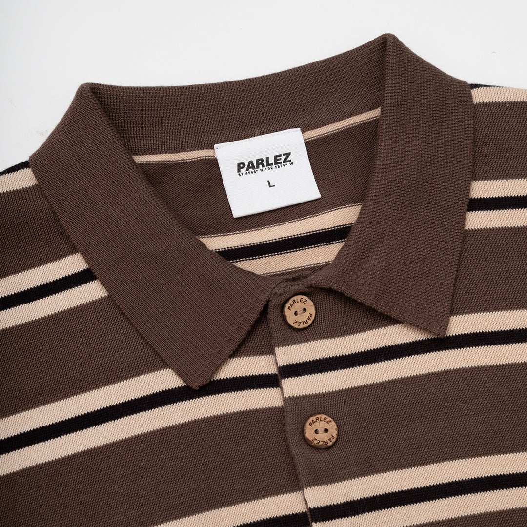 Aspen L/S Polo Knit Moss - Image 5