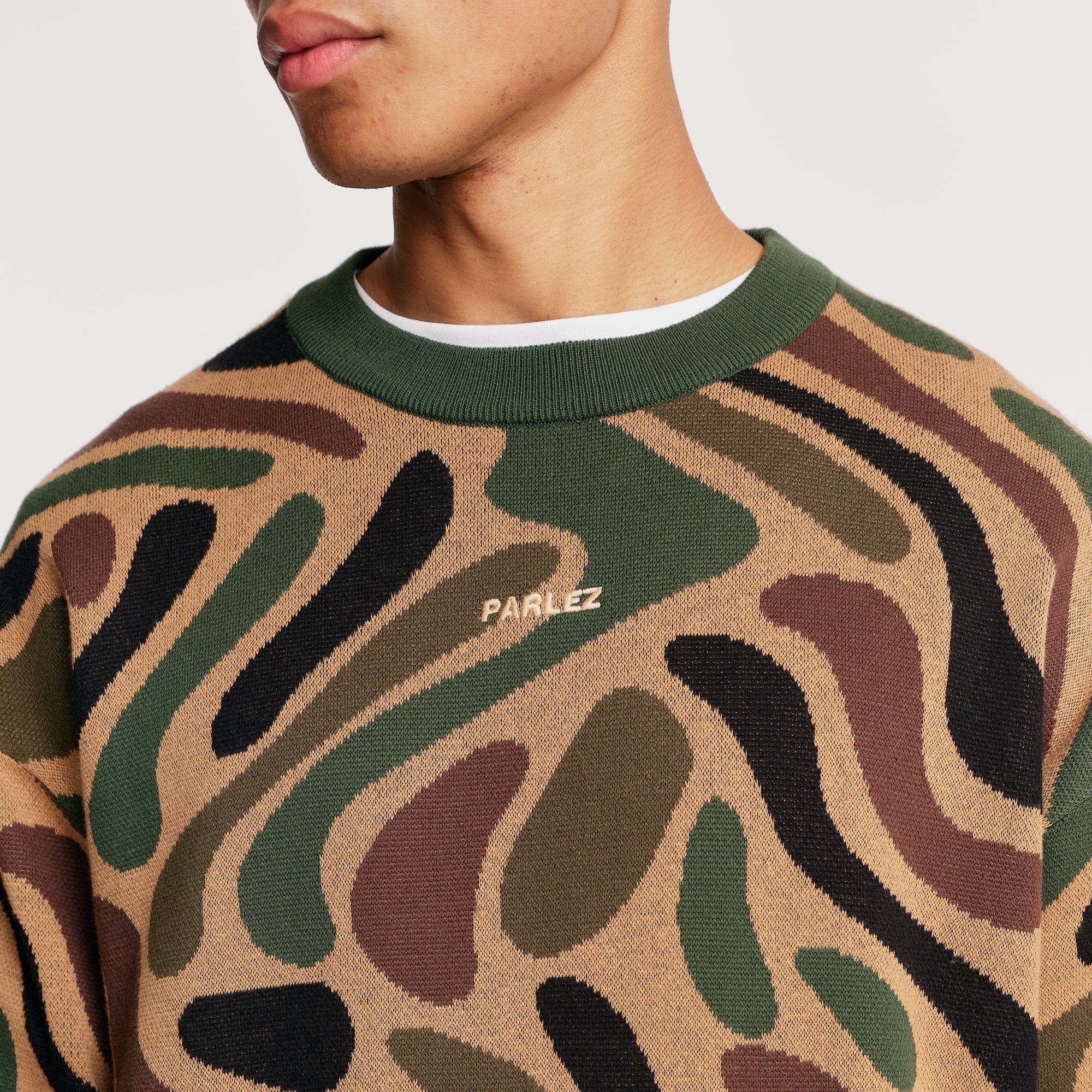 Blend Camo Knit Coffee Camo - Image 4