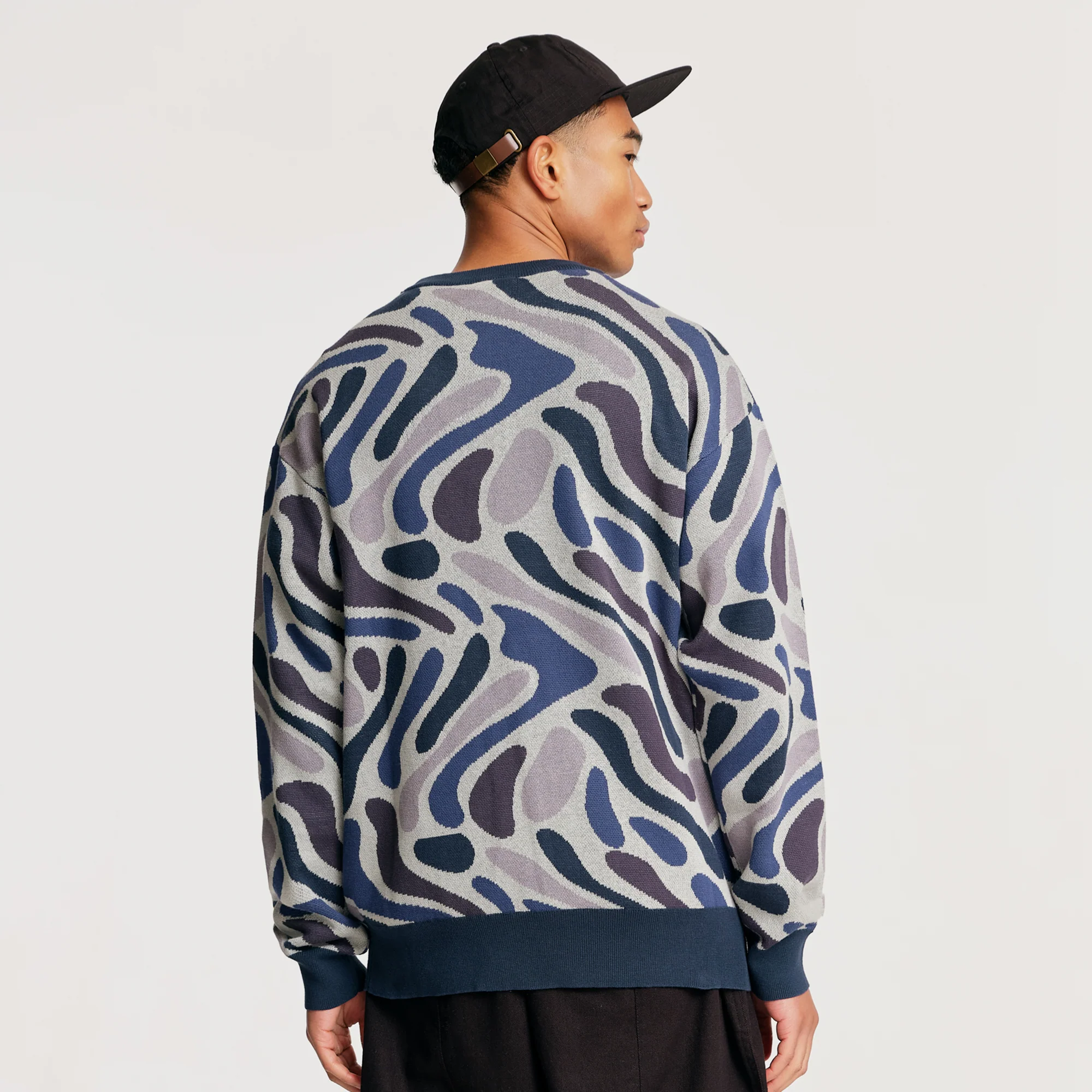 Blend Camo Knit Midnight Camo - Image 3