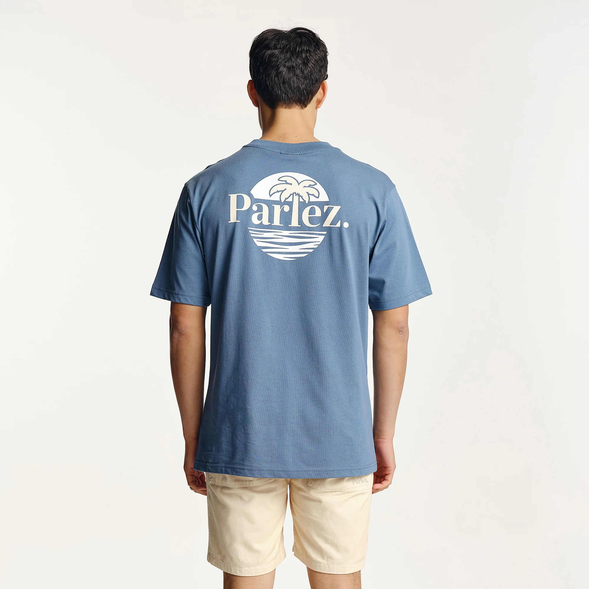 Boca T-Shirt China Blue - Image 3