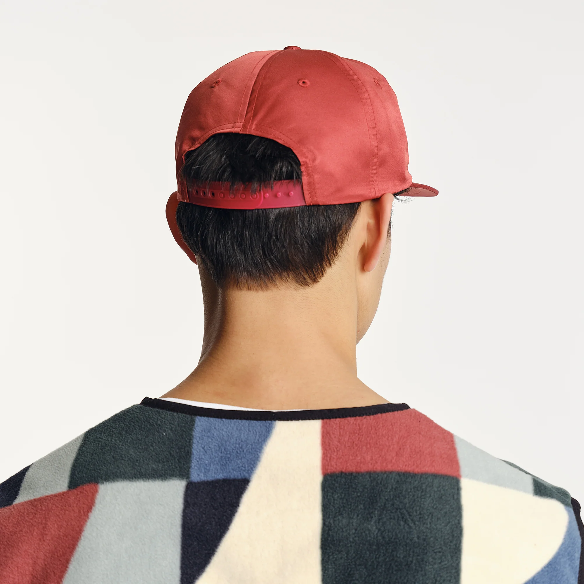 Brade 6 Panel Cap Dusty Coral - Image 3