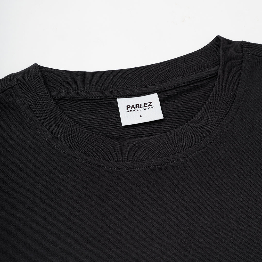 Broadcast Oversized T-Shirt Black - Image 6