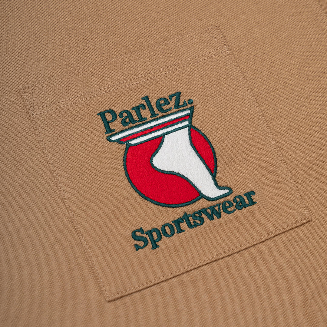 Currere Pocket T-Shirt Sand - Image 4