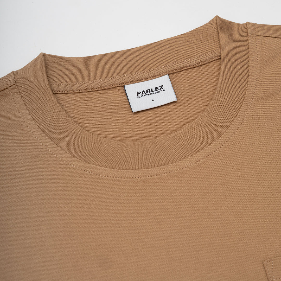 Currere Pocket T-Shirt Sand - Image 5