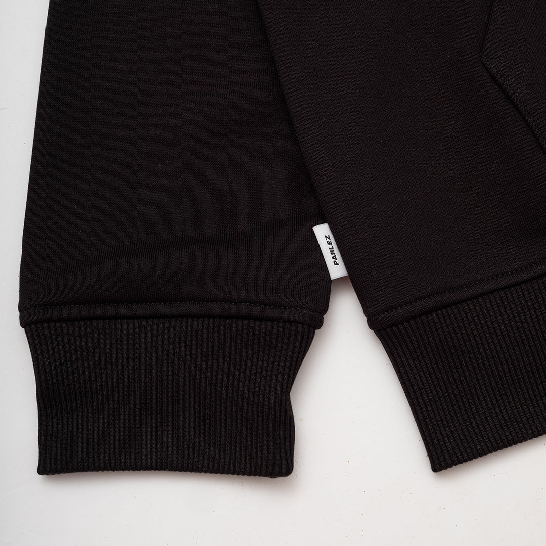 Demi Zip Hoodie Black - Image 7