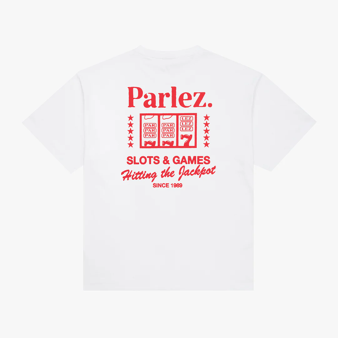 Jackpot Oversized T-Shirt White