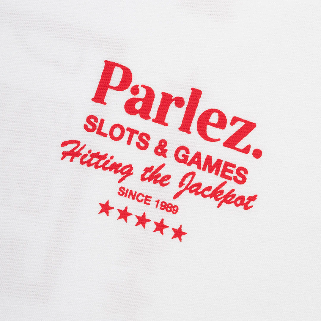 Jackpot Oversized T-Shirt White - Image 3