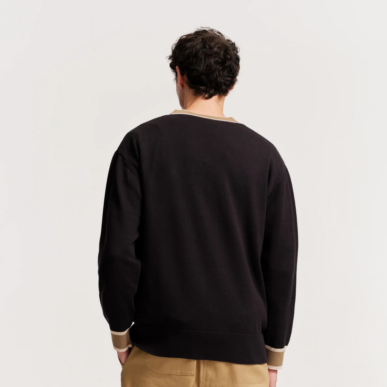 Letterman Cardy Black - Image 3
