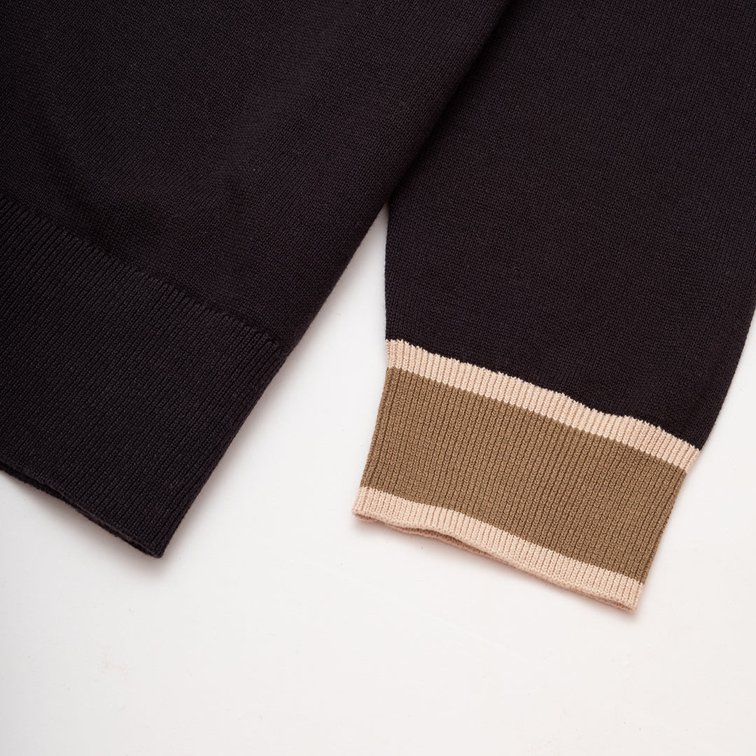 Letterman Cardy Black - Image 7