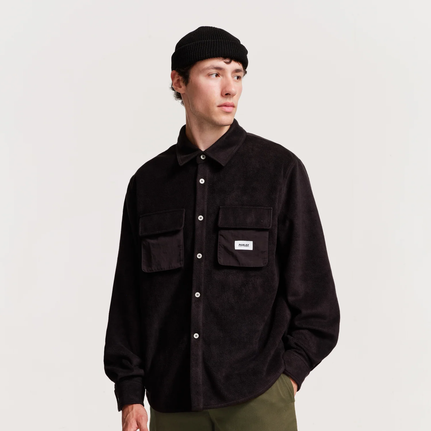Motion Fleece Shirt Black - Image 2