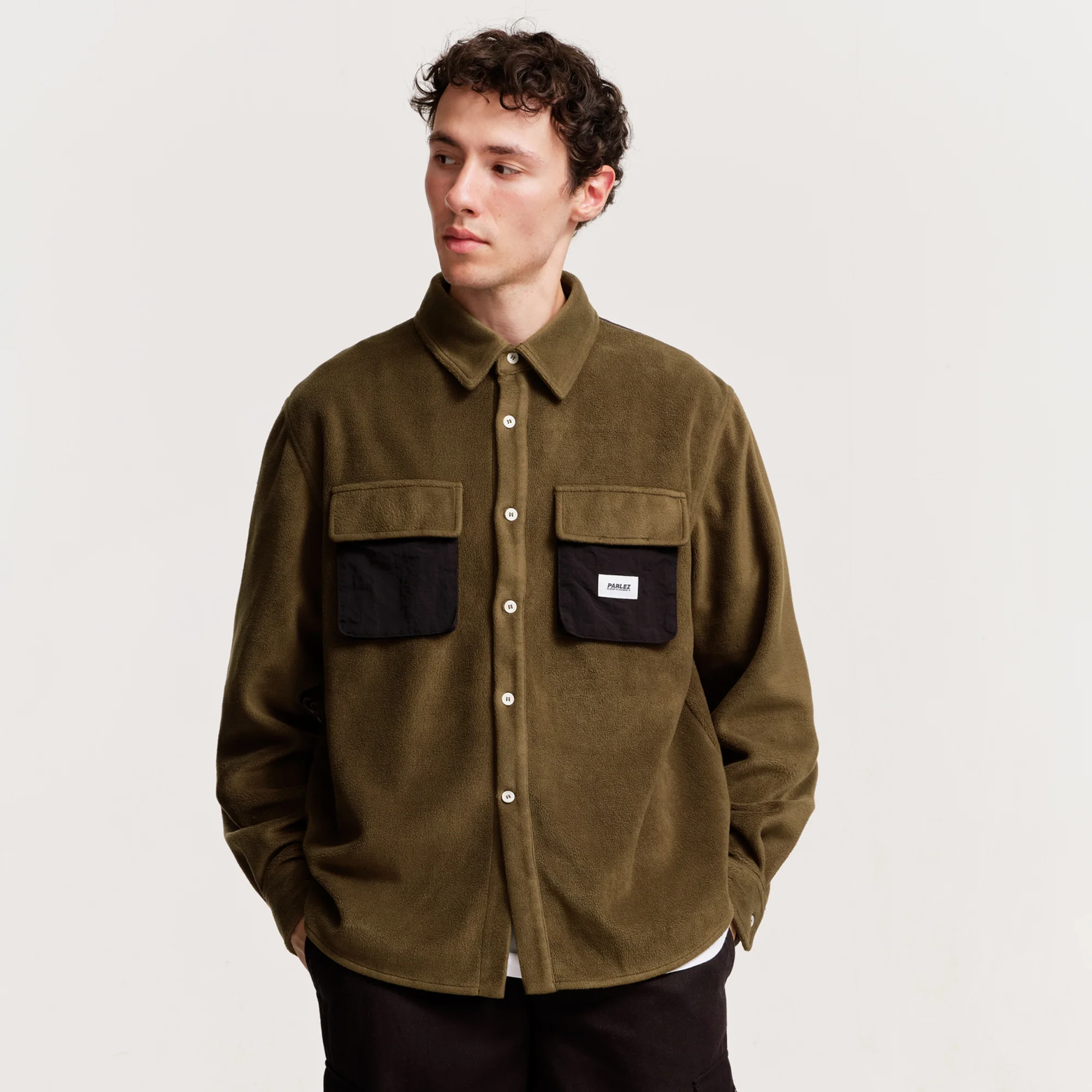 Motion Fleece Shirt Moss - Image 2
