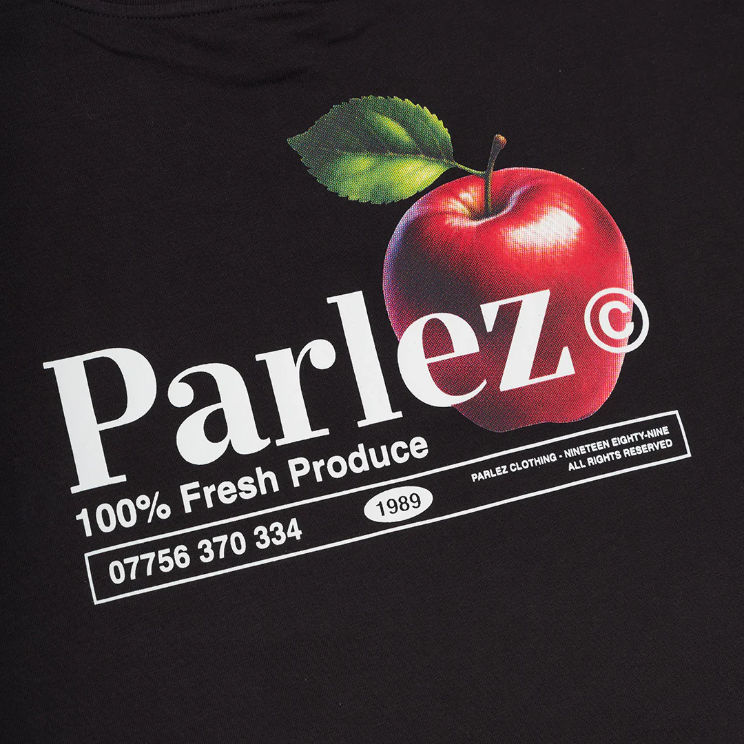 Pomme T-Shirt Black - Image 5