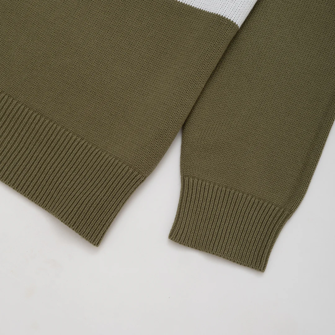 Rubio Knit Olive Green - Image 9