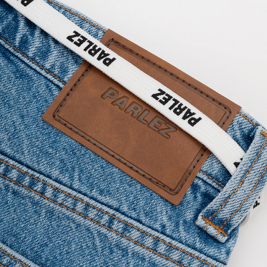 Serge Shorts Light Indigo Wash - Image 5