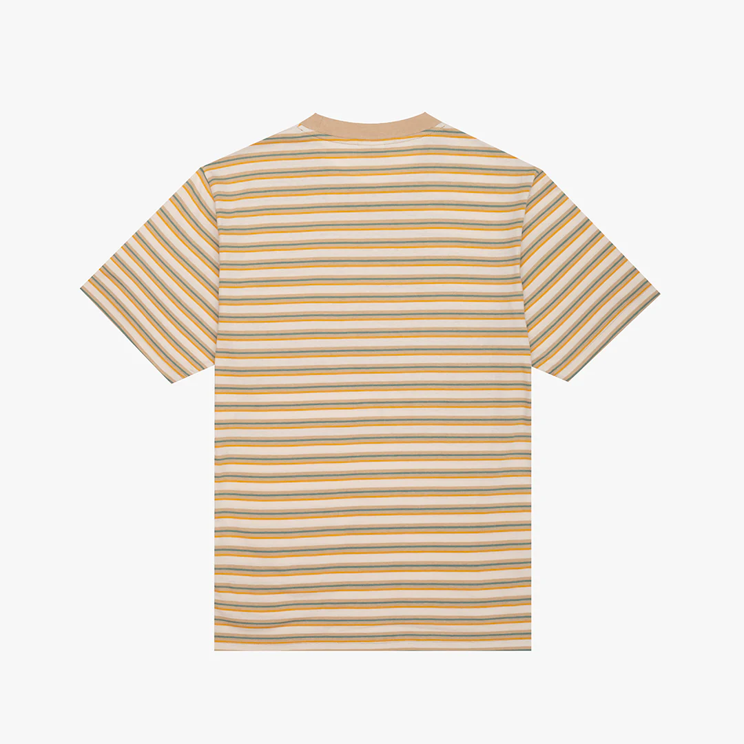 Solar Stripe T-Shirt Greige - Image 4