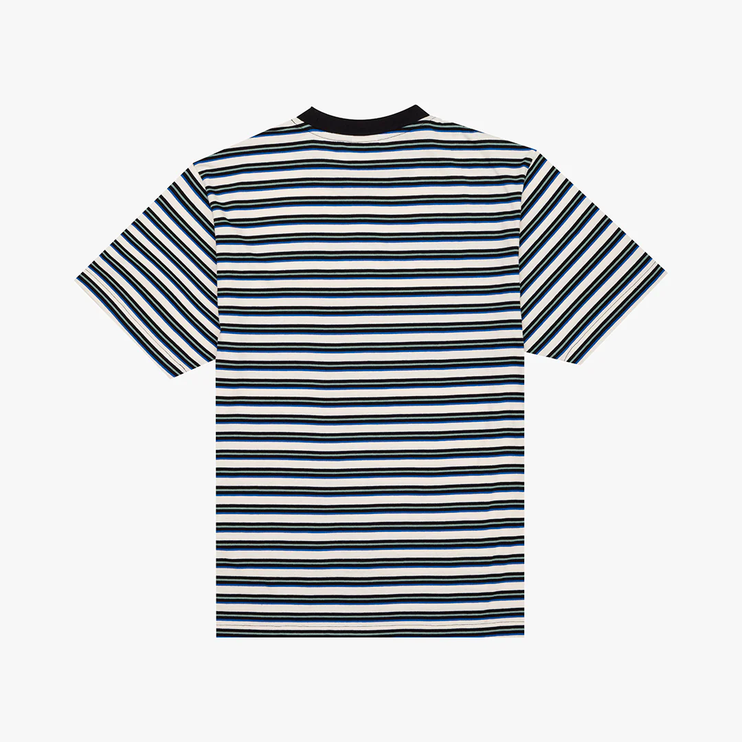 Solar Stripe T-Shirt Midnight - Image 4