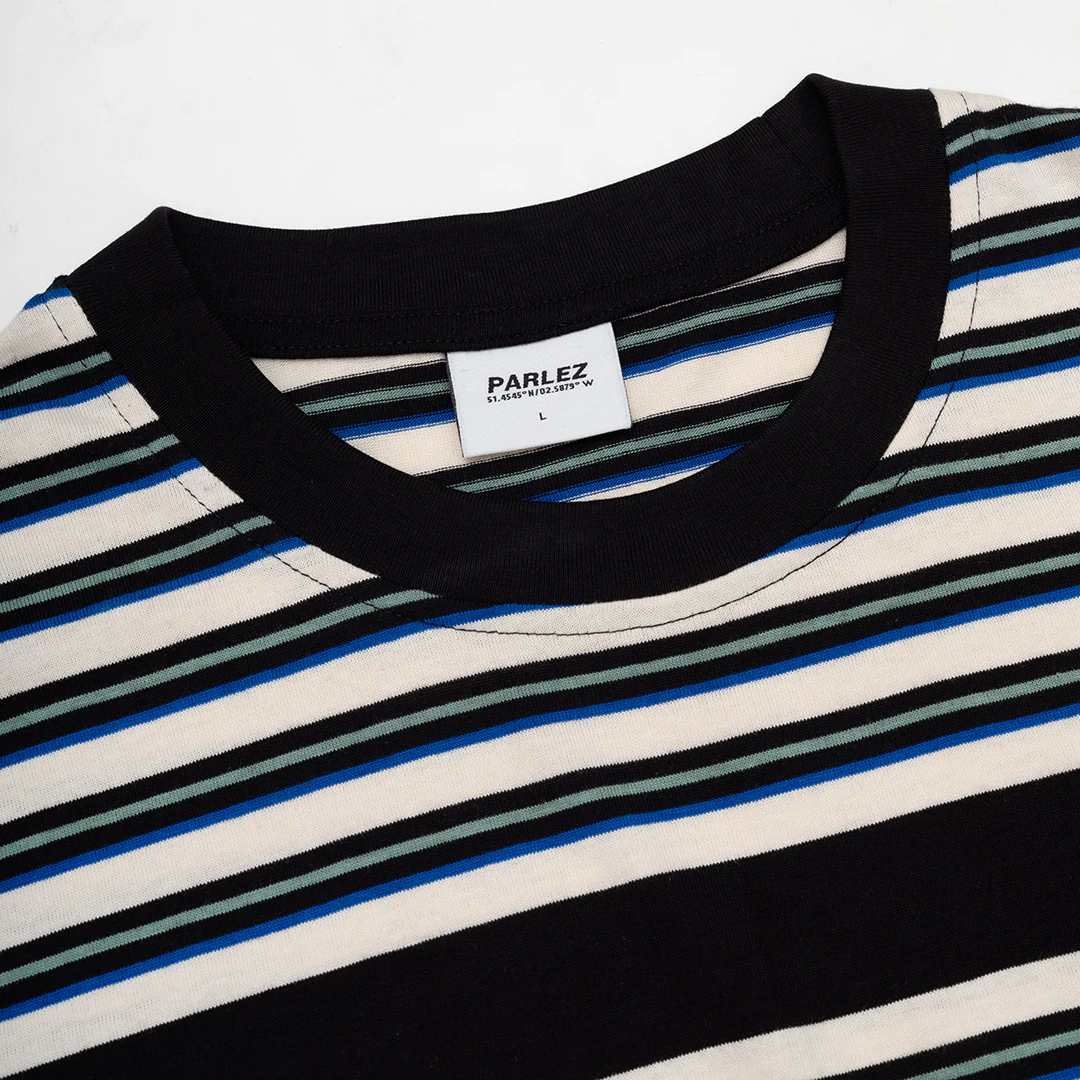 Solar Stripe T-Shirt Midnight - Image 5