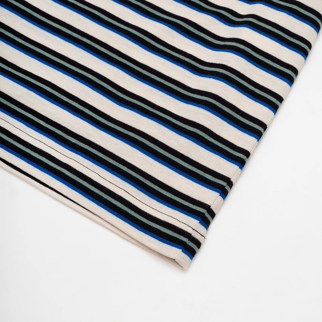 Solar Stripe T-Shirt Midnight - Image 7