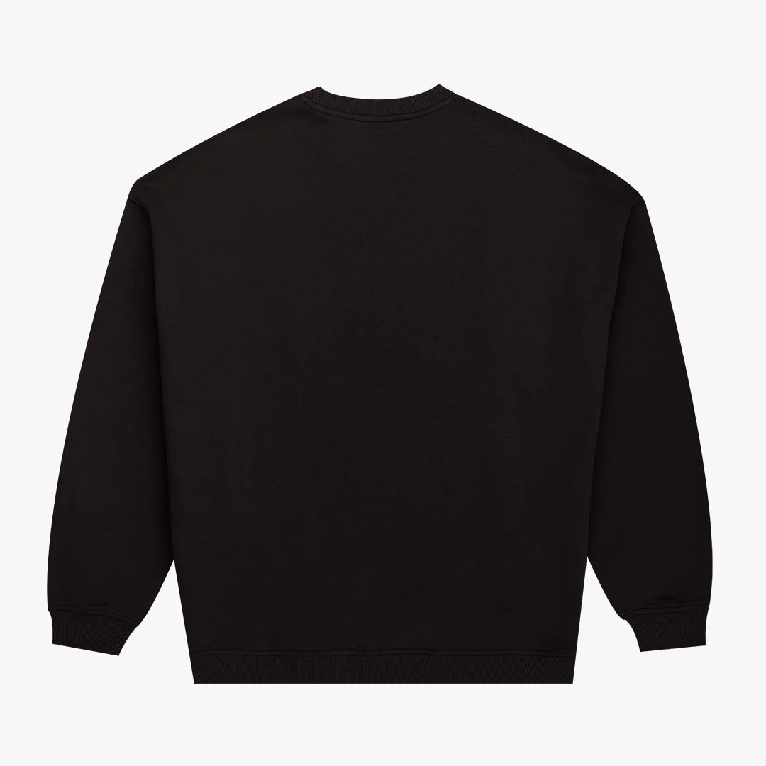 Vernon Oversized Crew Black - Image 4