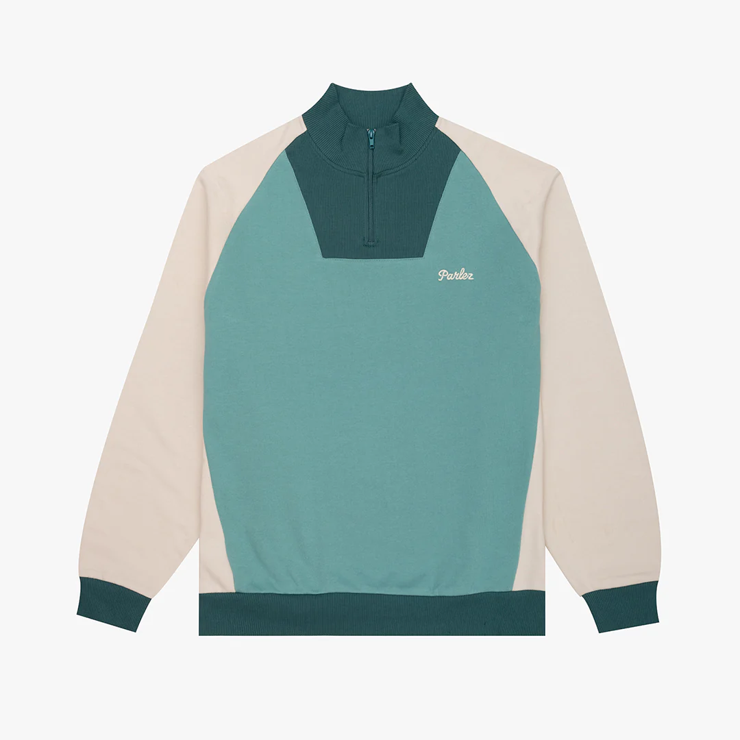 Zenith Quarter Zip Sage Shore